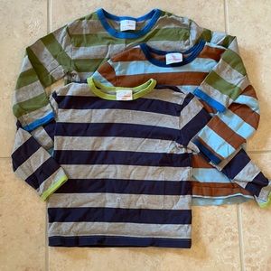 Hanna Andersson 3 Pack Long Sleeve T shirts
